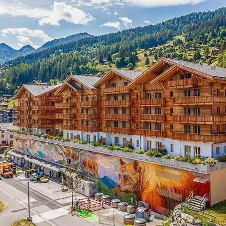 T-resort 3p6 Vue Vallee By Interhome * La Tzoumaz