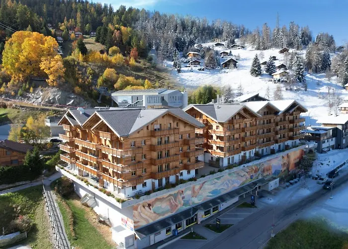 アパート T-resort 3p6 Vue Vallee By Interhome ラ・ズマ